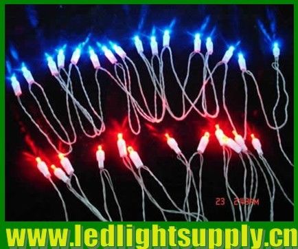 decoración de festivales de LED de rayas multicolores luces de fiesta