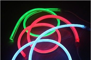 82' (((25m) bobina UV contra 10 * 18mm de alta calidad ultra delgada Neo neón luz de cuerda Shenzhen