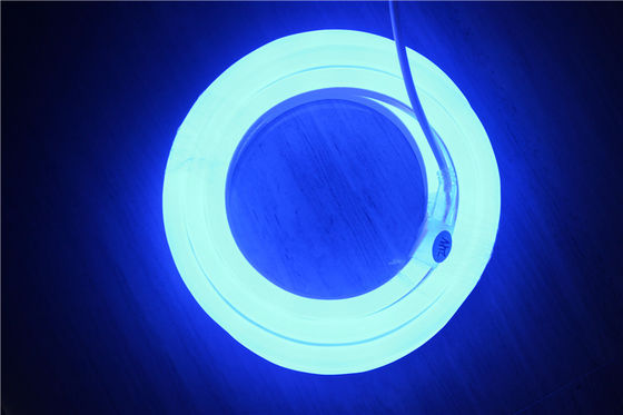 Decoraciones 14 * 26mm LED neón flexible luz de cuerda para Navidad