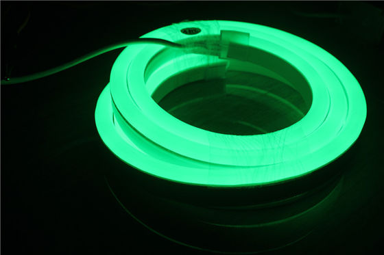 Decoraciones 14 * 26mm LED neón flexible luz de cuerda para Navidad