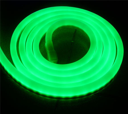 110v verde LED neón manguera flexible 2835 smd 2015 nuevo producto fábrica de China 14x26mm 164 '