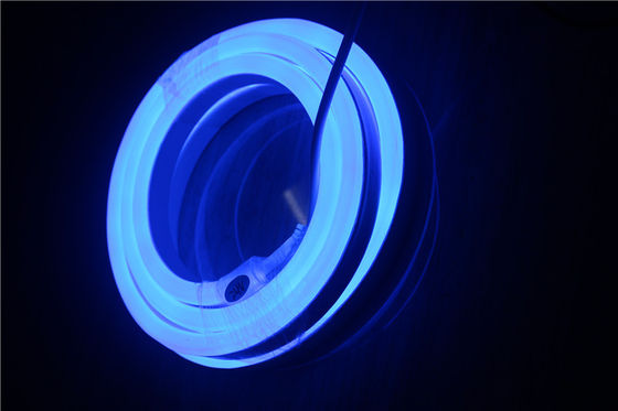 Carrete de 164 pies 24V 14x26mm azul más brillante LED neón flex ip68 2835 SMD LED neón