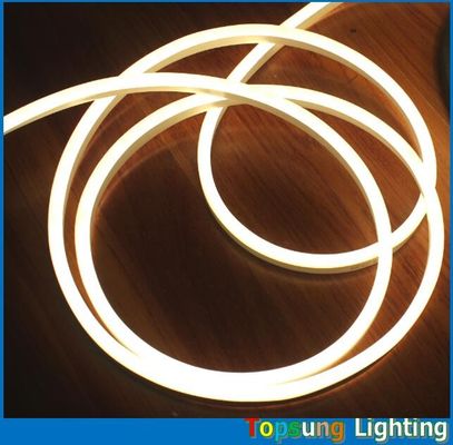 Decoración de Navidad 8 * 16mm luz de cuerda de neón de color solo LED flex