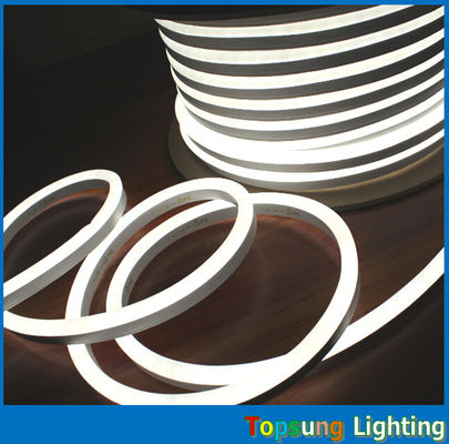 108LEDs/m impermeable 12v mini luz de neón flexible amarilla para el hogar