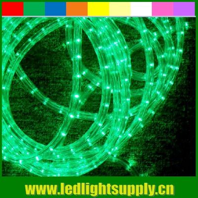 Cortina de cuerda de LED flexible para interiores y exteriores 12/24v 1/2'' 2 de alambre dura luces