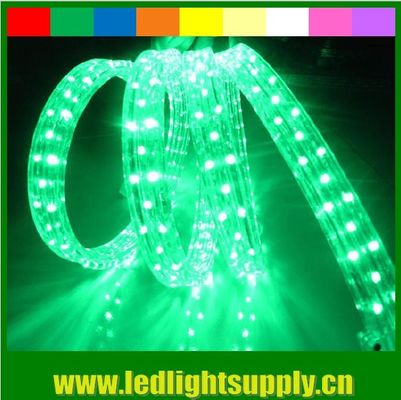 PVC LED cuerda plana 4 alambres resistente al agua xmas decoración del hogar luz de cuerda LED