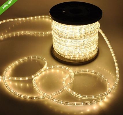 2 cables cálidos de cuerda inalámbrica blanca luz de cuerda LED luces de Navidad de 12 mm de diámetro