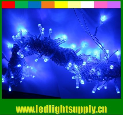 Luz de Navidad LED de 12 V Blanco 100 bombillas 10m / Set Interior y Exterior