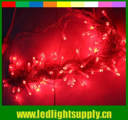 Navidad RGBY LED luz de cuerda hada AC alimentado para la decoración
