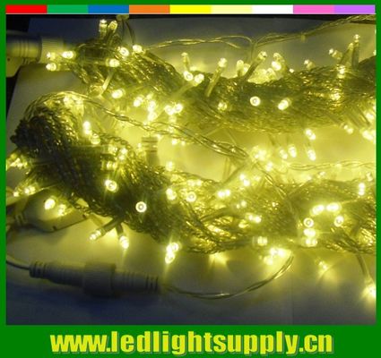 Luz de Navidad LED de PVC rgb de color cambiante fuerte 12V conectable