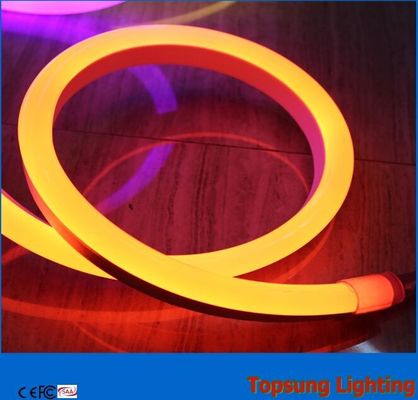 80LED/m impermeable doble lado flexible luz de neón LED 12v color amarillo