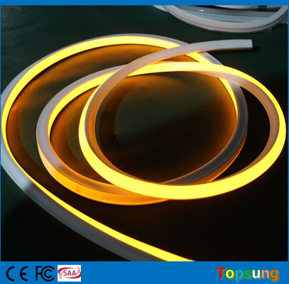Anti-UV PVC blanco lechoso amarillo LED Neon Flex luz para la decoración