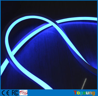Venta caliente de luz LED plana 24v 16*16 m luz de neón azul flex para decoración