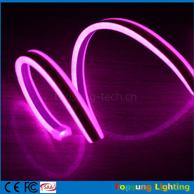 mejor vendedor 230V doble cara rosa LED luz de neón flexible para exteriores