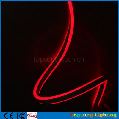 nuevo diseño de luz de neón de 24V doble lado que emite neón LED rojo flexible con alta calidad