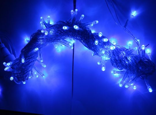 Bonitas luces de Navidad LED de color cambiante de RGB al por mayor 24V 100 LED
