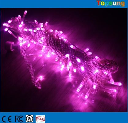 Violeta duradera de Navidad LED al aire libre 24v 10 metros