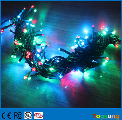 10m conectable anti frío 5mm cambio de color al aire libre de Navidad LED luces de cuerda