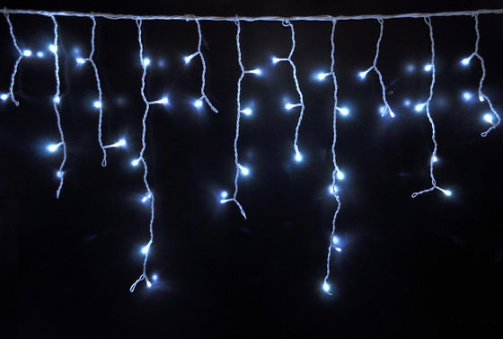Vista superior 230v luz de luz de Navidad de la hada al aire libre cortina para el jardín