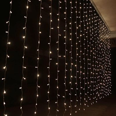 2016 nueva luz de cortina de Navidad 240V para edificios