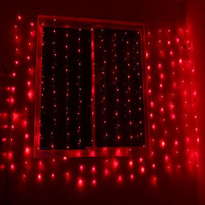 240V cortina luces de Navidad al aire libre para la decoración material anti-UV anti-tiempo