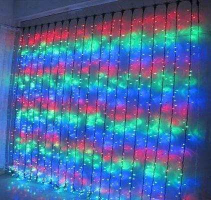 2016 nuevo 24V increíble luces brillantes de Navidad cascada para exteriores