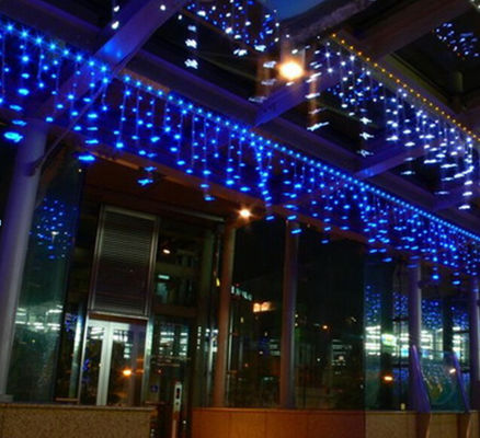 Las luces de las cortinas de Navidad de 240V para exteriores