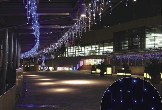 Las luces de las cortinas de Navidad de 240V para exteriores