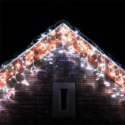 Venta caliente LED 110V luces de Navidad resistente al agua luces de hielo al aire libre para edificios