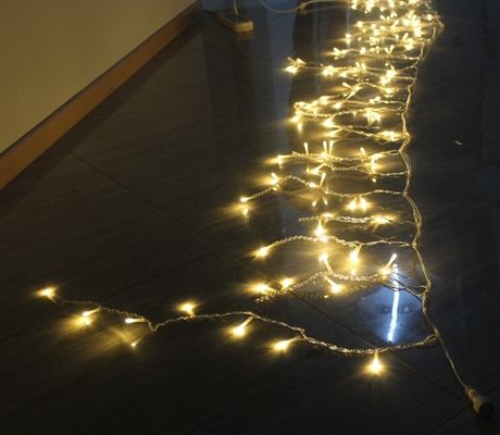 Nueva llegada LED 12V luces de Navidad resistente al agua luces de hielo solares para exteriores