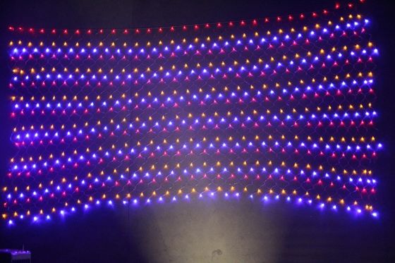 Nueva llegada 240V luces de cuerda de Navidad decorativas luces de red de trineo para edificios