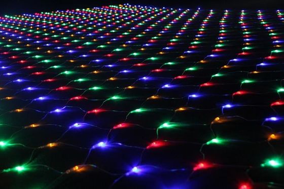 2016 nuevo diseño de luces de Navidad de 110V led cuerdas luces de red decorativas para edificios