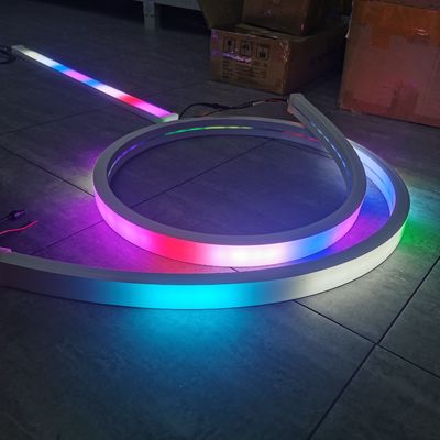 40 mm de ancho Dmx512 RGB Luces de rayas LED multicolor guirnaldas lista decorativo navidad