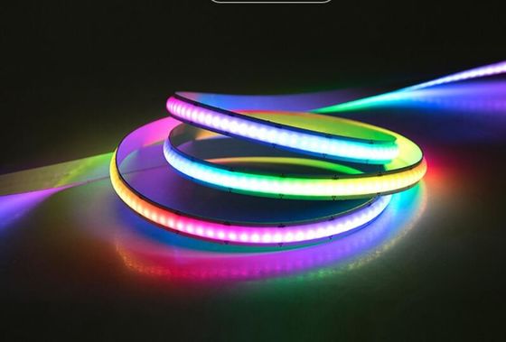 LED Direccionable RGB COB LED Light Strips cinta digital 720 leds/m COB luces inteligentes luz de tira cuerda flexible