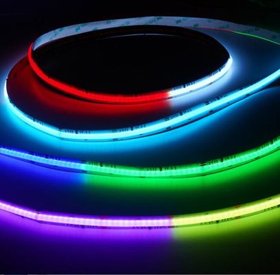COB Digital Pixel 100mm Cuttable LED Strips 3 años de garantía 24V Led Strip Lights para el techo / decoración de fiestas