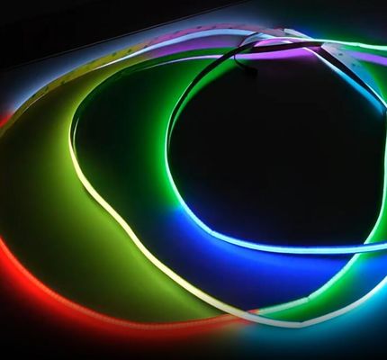 Topsung Dream Color LED direccionable 720leds/m RGB Pixel COB luz rayas de iluminación