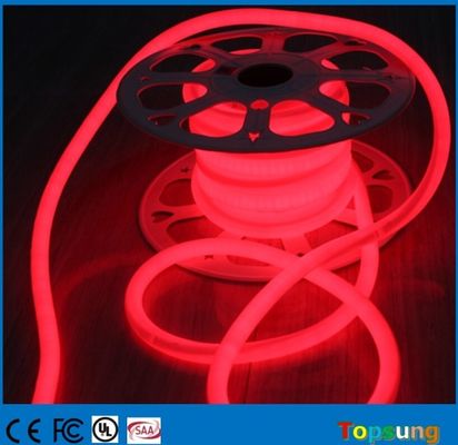 220v 360 grados de emisión roja LED de neón redondo tubo flexible D16mm 120LEDs/m