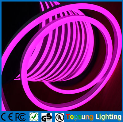 decoración de festivales AC 110V luz flexible de neón 14*26mm IP67 luz de tubo blando 120v