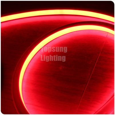 Color rojo LED Neon Flex luz LED Neon luz de cuerda 16 * 16mm Cuadrado Ip68 AC 110v