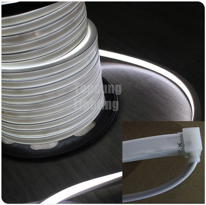 Nuevo 12v de silicona blanca flexible neón-flex iluminación de cuerda LED cuadrado 16x16mm anti-UV PVC banda de neón vista desde arriba 2835 smd