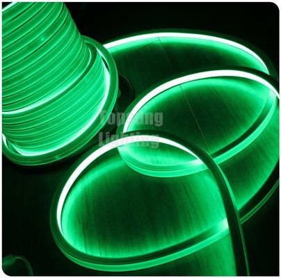 luz LED de neón de 12 V verde cuadrado de moda SMD2835 PVC para exteriores
