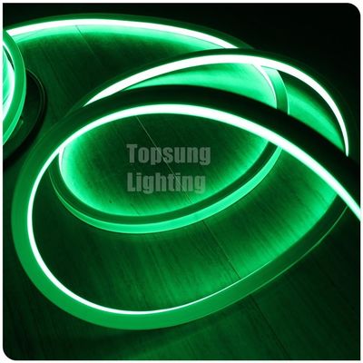 Venta caliente larga vida 110V verde LED neón cuadrado luces ip67 pvc para habitaciones
