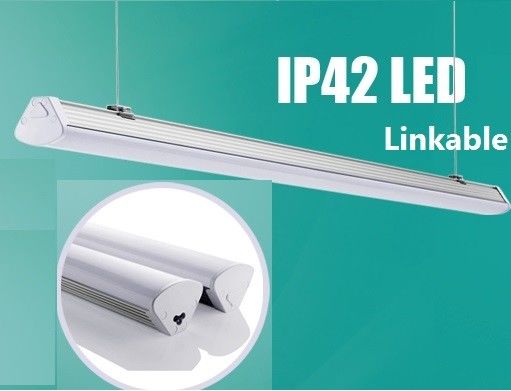 Nueva llegada 4F 40w 2835smd LED luminaria de suspensión lineal accesorio de iluminación Topsung conectable