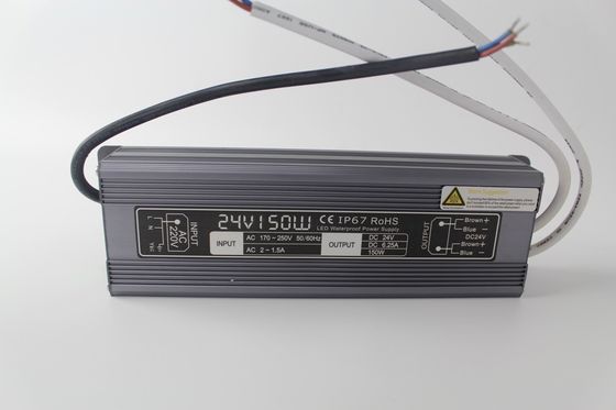 Transformador de neón LED de alta calidad conductor impermeable IP67 24v 150w fuente de alimentación LED para la venta