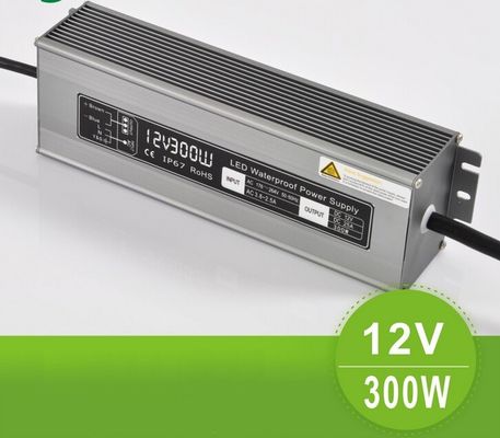 Transformador LED 12v 300w fuentes de alimentación conductor LED para neón LED impermeable IP67
