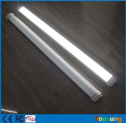 Nueva llegada luz LED lineal aleación de aluminio con cubierta de PC resistente al agua ip65 4 pies 40w tri-proof luz LED precio barato