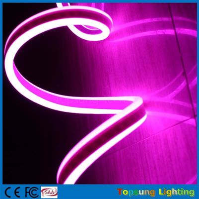 mejor vendido 12V doble lado rosa LED luz de neón flexible