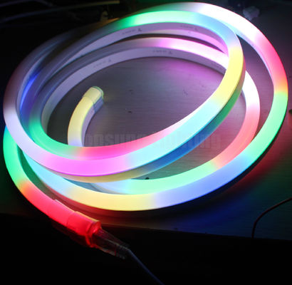 24V digital RGB LED neón flexible de búsqueda de la tira 5050 SPI luces programables