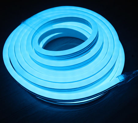 micro tamaño 8x16mm luces decorativas LED impermeables de neón RGB banda flexible