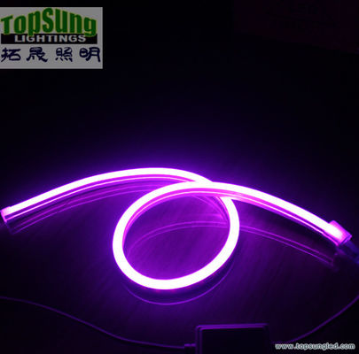 mini 8x16mm de publicidad flexible LED de neón de la franja RGB de cambio de color 110V